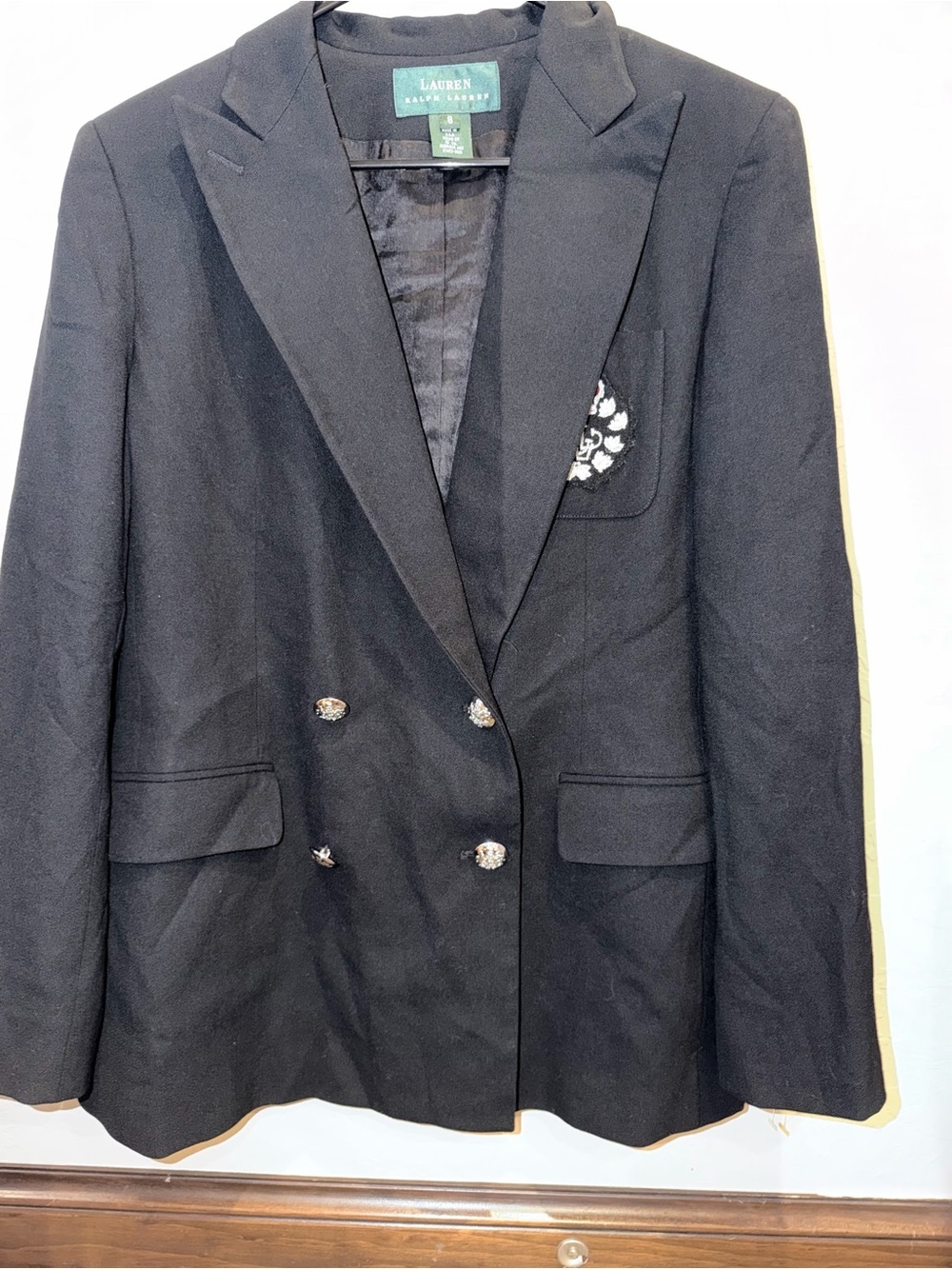 Lauren Ralph Lauren size 8 women’s black blazer